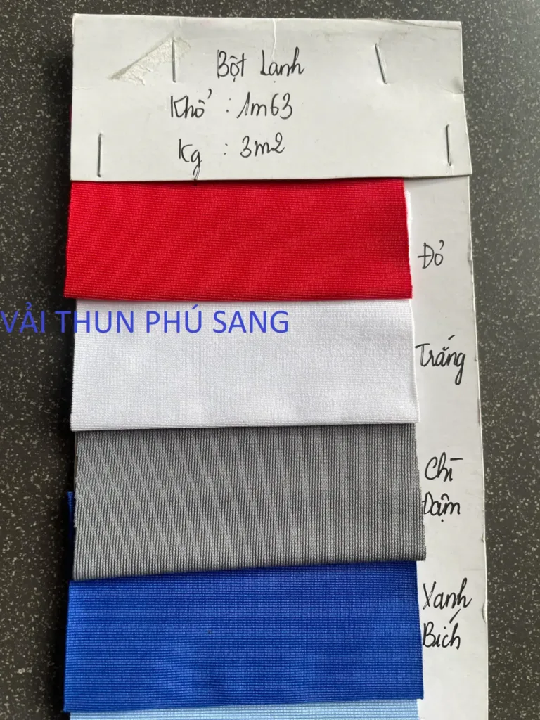 Vải Thun Lạnh 4 Chiều Là Gì Toàn Bộ Bí Mật Từ Chuyên Gia 5 Các loại vải thun lạnh 4 chiều trên thị trường