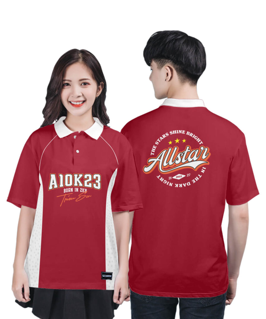 101+ Mẫu Áo Lớp Màu Đỏ Đô Đẹp Độc Lạ Bắt Trend 2 Mẫu áo lớp màu đỏ đô cá tính