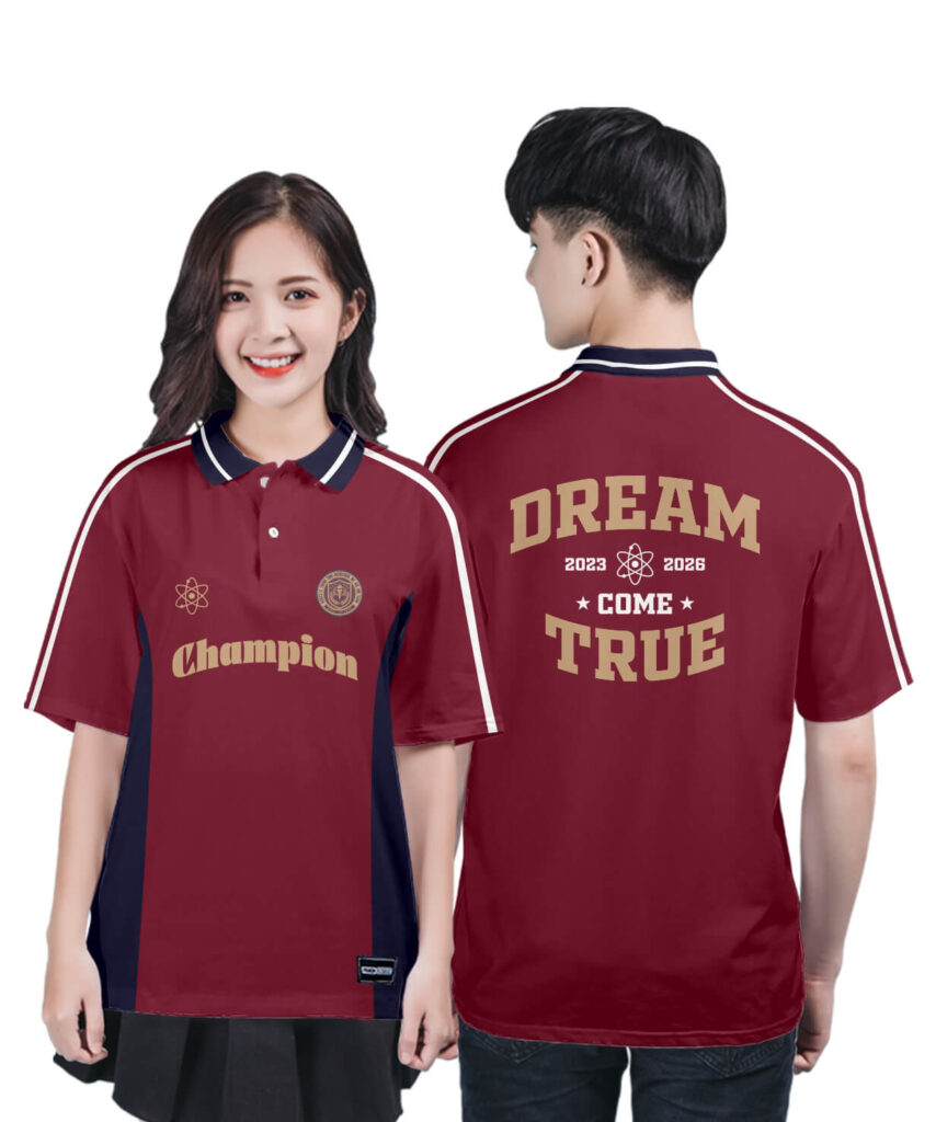 Áo Lớp Màu Đỏ Tổng Hợp 101+ Mẫu Thiết Kế Cá Tính Nhất 6 Áo lớp có cổ thanh lịch