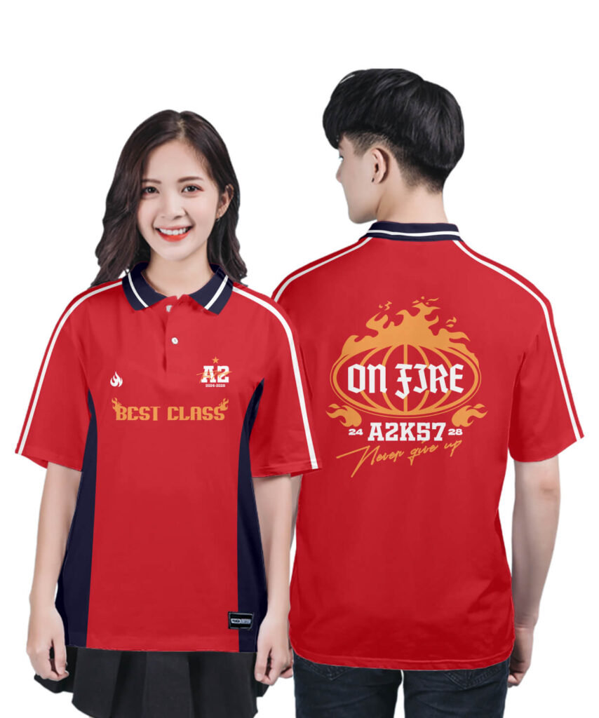 101+ Mẫu Áo Lớp Màu Đỏ Đô Đẹp Độc Lạ Bắt Trend 3 Phối đồ với áo lớp màu đỏ đô