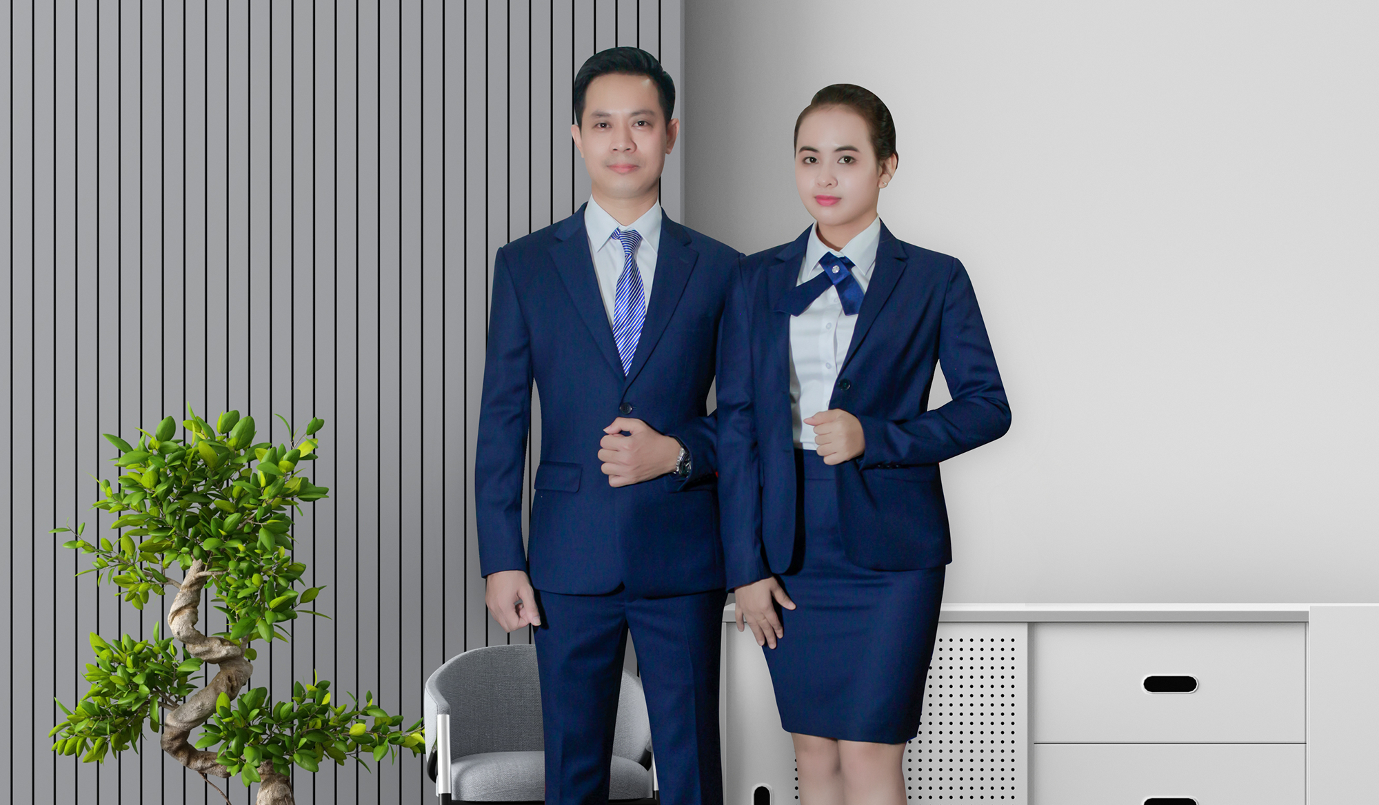 Đồng phục BIDV dành cho nam và nữ