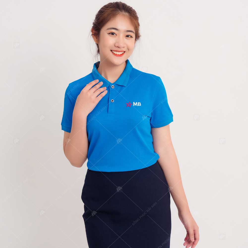 Đồng Phục MB Bank Phân Tích Thiết Kế và Địa Chỉ May Uy Tín 6 áo thun đồng phục mb bank
