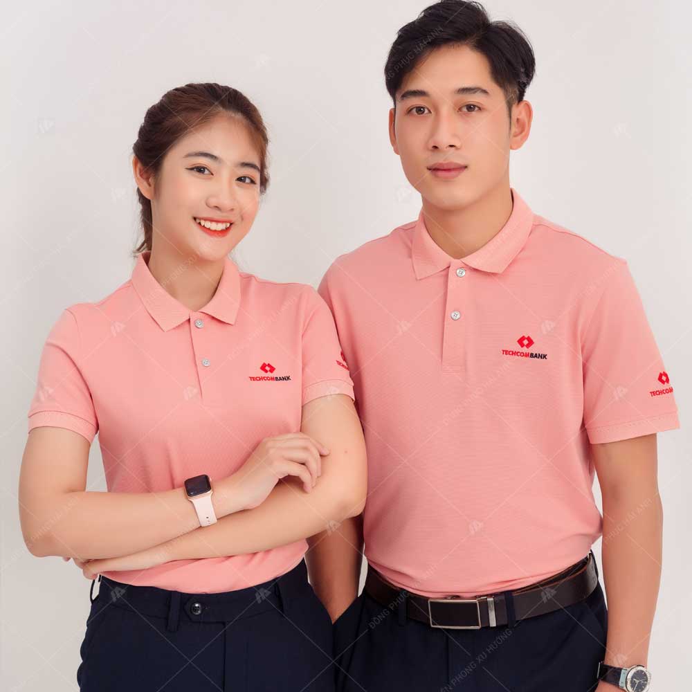 Áo thun đồng phục techcombank