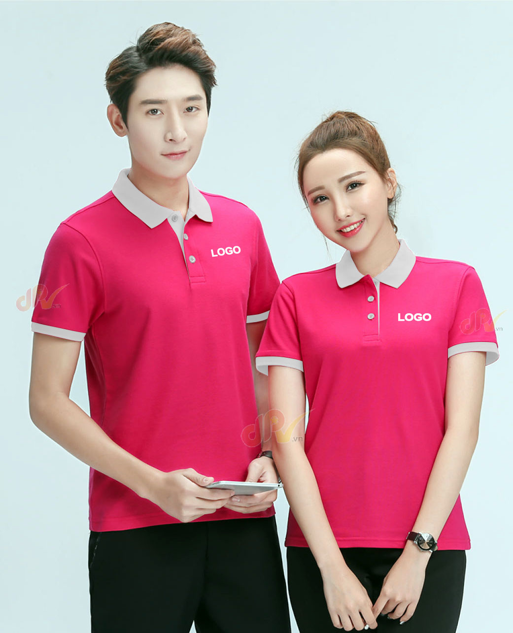 101+ Mẫu Áo Đồng Phục Màu Hồng Đẹp, Chuyên Nghiệp Nhất 5 Áo đồng phục màu hồng có cổ