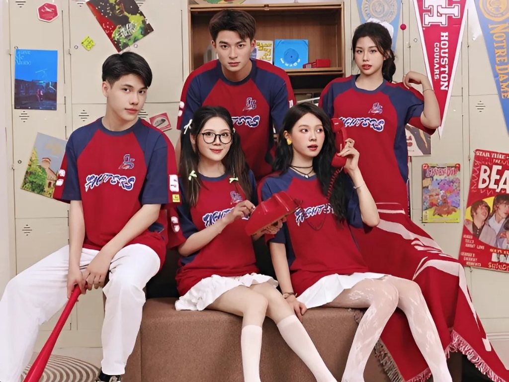 Áo Lớp Màu Đỏ Tổng Hợp 101+ Mẫu Thiết Kế Cá Tính Nhất 12 ao lop mau do do 16