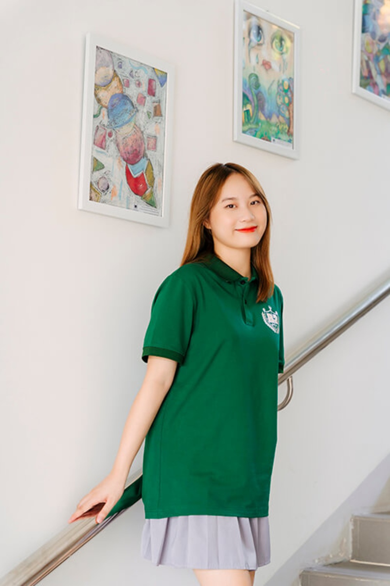 Top 50+ Mẫu Áo Lớp Màu Xanh Lá Đẹp Và Hot Trend Nhất 4 Đồng phục lớp màu xanh rêu