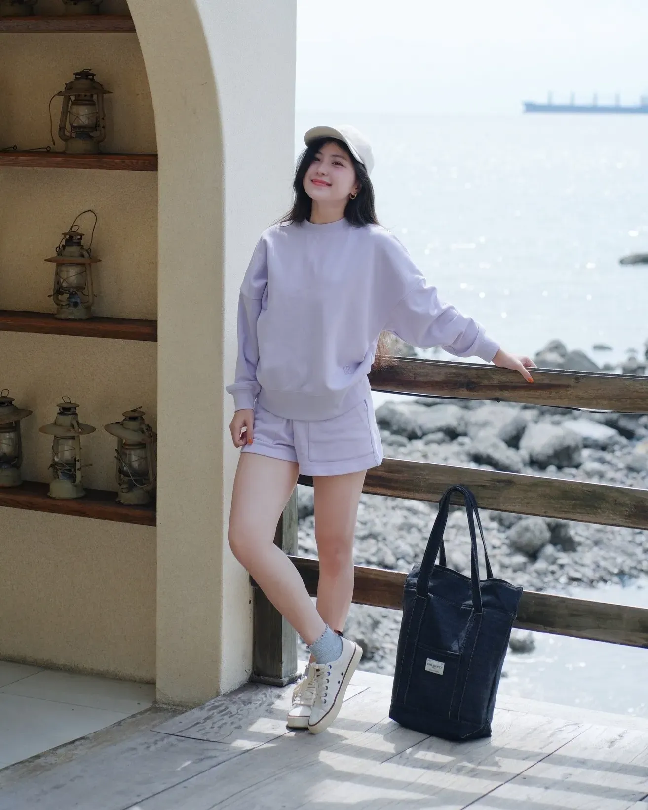 Tím pastel phối với màu gì