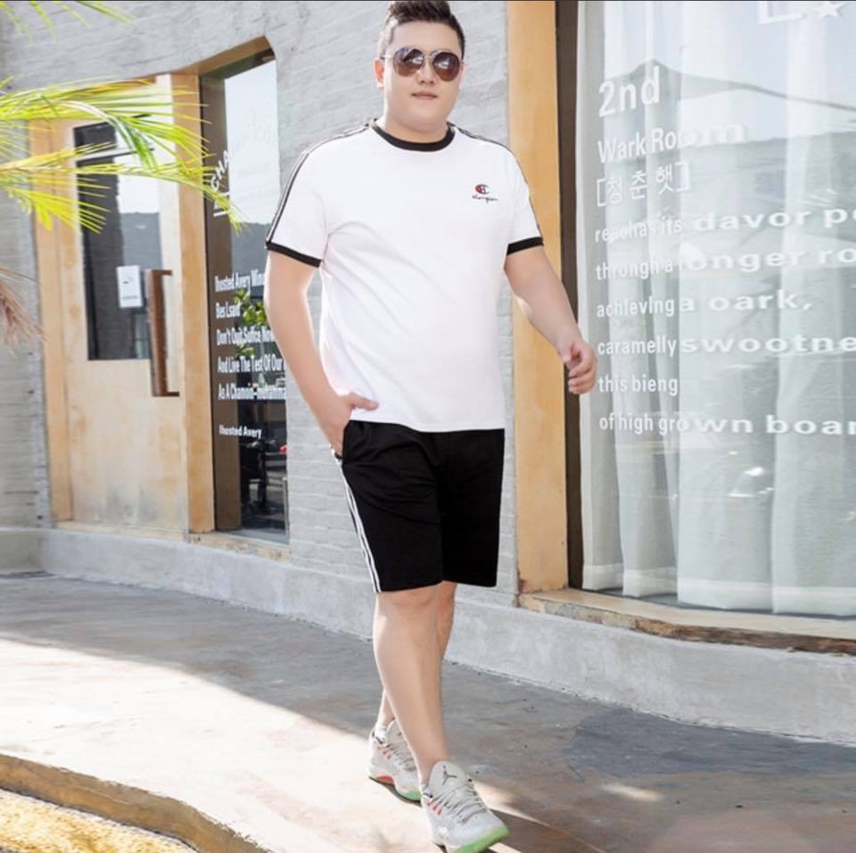 Mẹo phối đồ cho người béo bụng