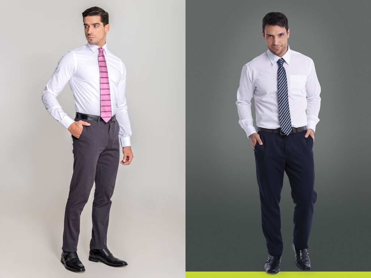 Cách phối cà vạt với áo sơ mi trắng