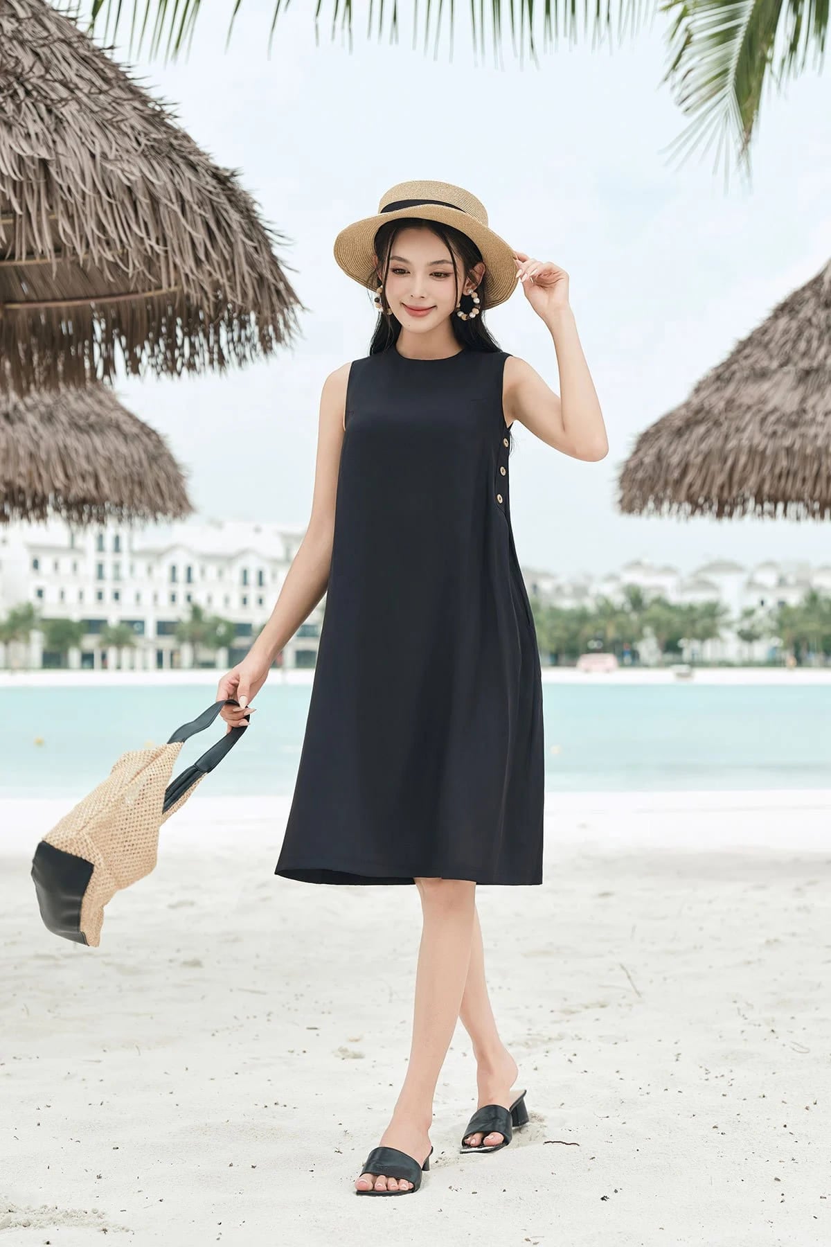 Gợi ý phối đồ đi biển nữ sành điệu