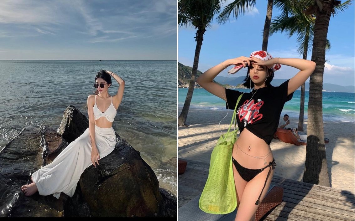 Đi Biển Mặc Gì Chụp Hình Đẹp? 15+ Bí Quyết Phối Đồ 2 Phối đồ với bikini đi biển