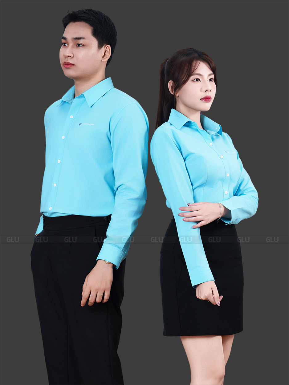 thiết kế đồng phục shinhan bank