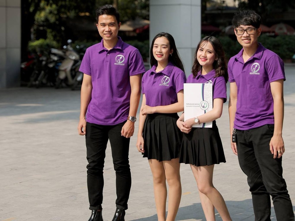 Mẫu áo thể dục đại học quốc gia hà nội