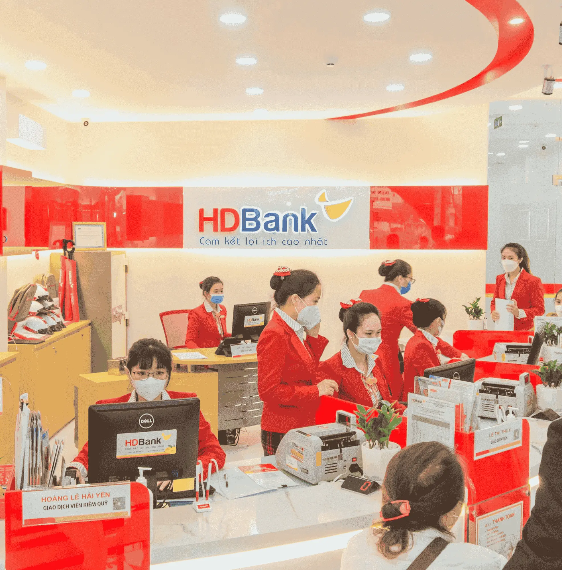 Thiết kế đồng phục HDBank mới nhất