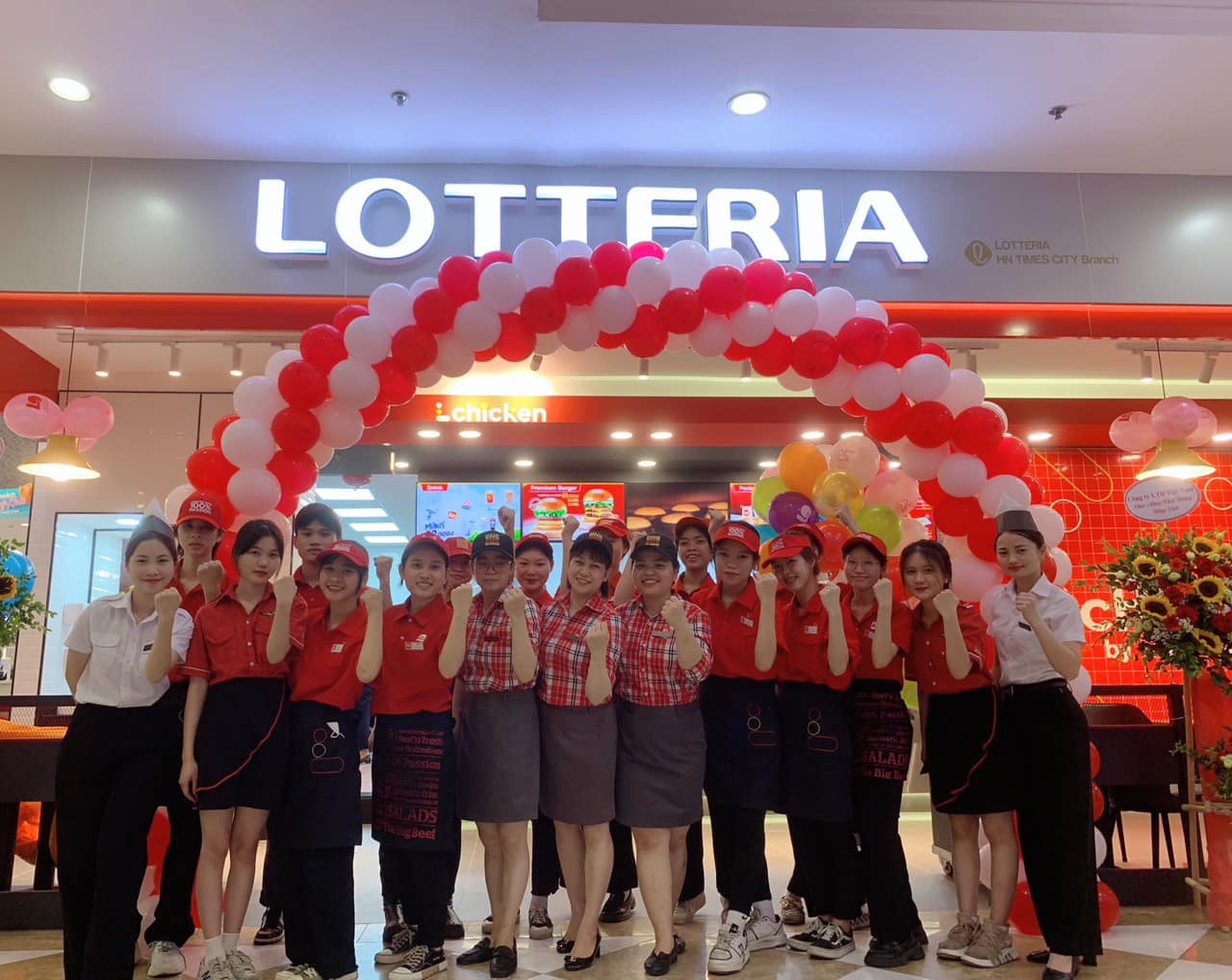 Mẫu Đồng Phục Lotteria Đẹp & Báo Giá May Tại Xưởng Cocolu 6 Áo thun đồng phục Lotteria
