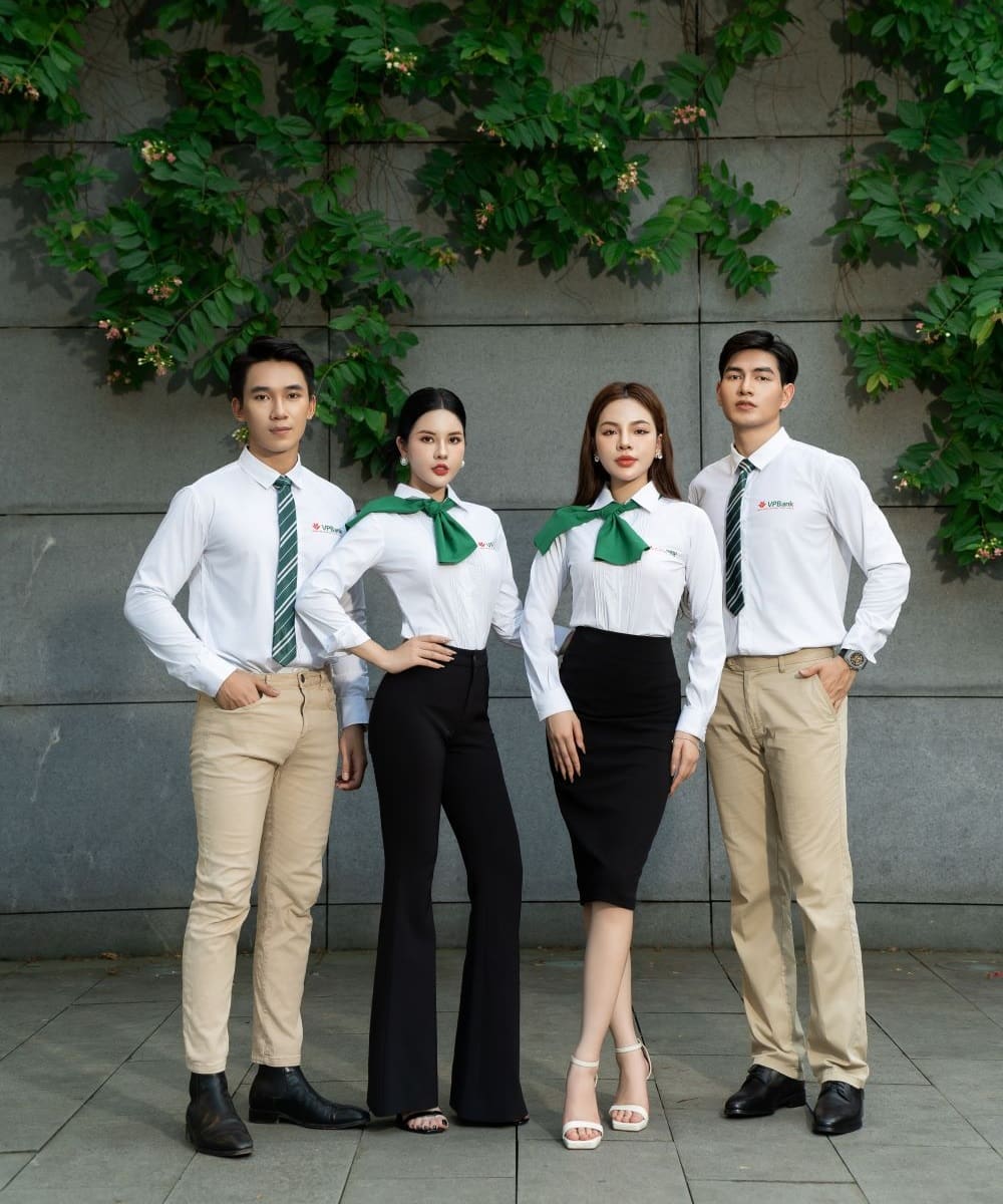 đồng phục nhân viên nữ vpbank