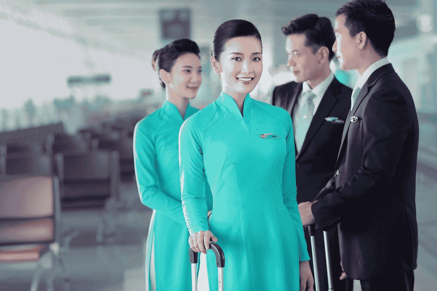 Đồng phục tiếp viên nam Vietnam Airlines