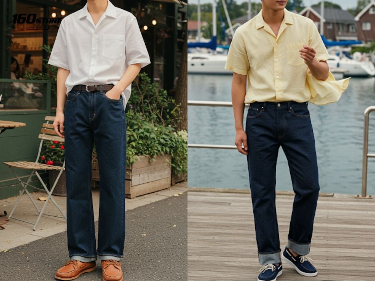 chọn giày theo dáng quần