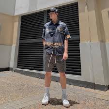 Quần short mang giày lười nam