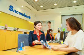 Hình ảnh đồng phục sacombank thanh lịch