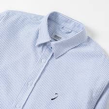 Áo sơ mi cổ trụ nam