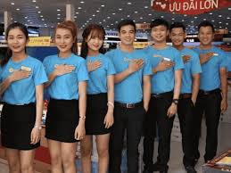 Áo thun đồng phục điện máy xanh