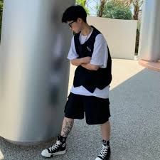Phối đồ với giày cổ cao nam