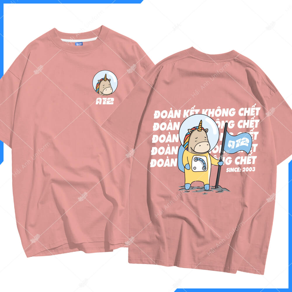 99+ Mẫu Áo Lớp Màu Hồng Trendy, Cá Tính Nhất 4 Mẫu áo lớp oversize màu hồng