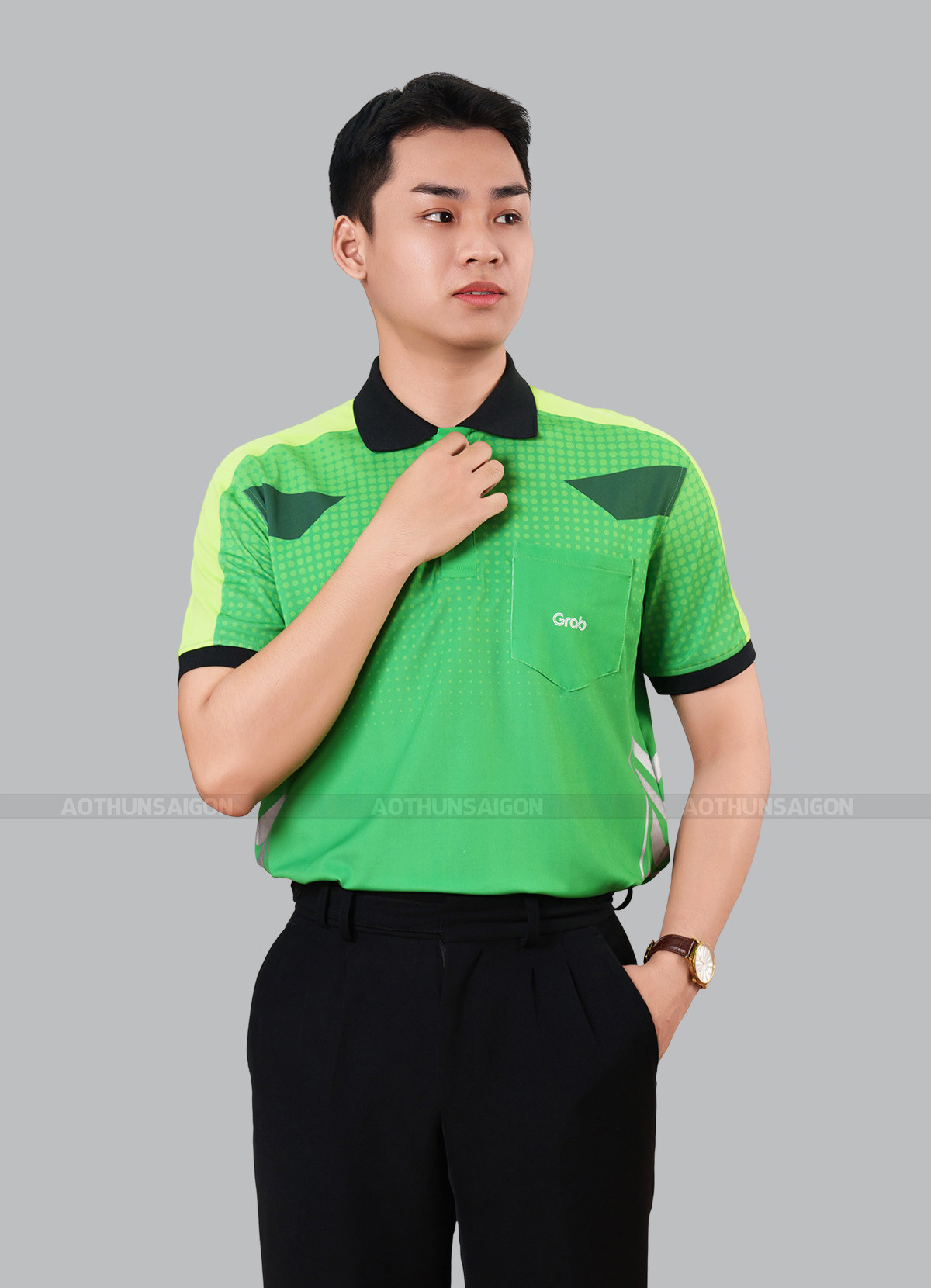 áo tài xế grabcar