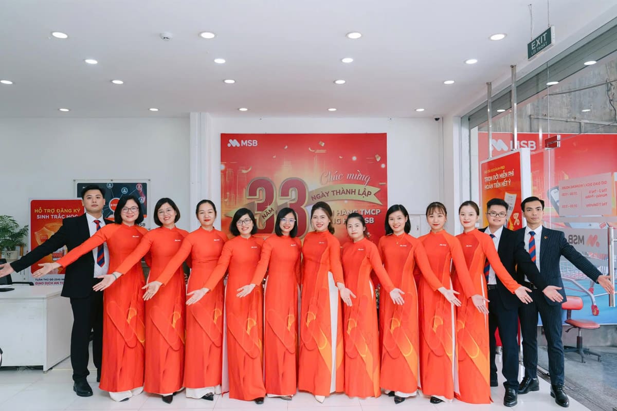 Màu sắc đặc trưng của đồng phục MSB