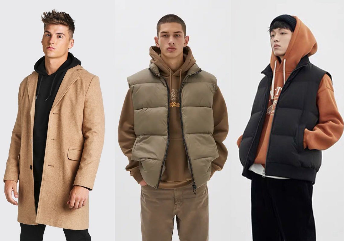 Phối áo hoodie với áo khoác blazer nam