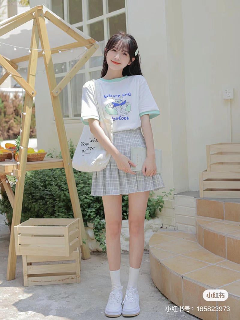 Phối đồ nữ cute với váy babydoll
