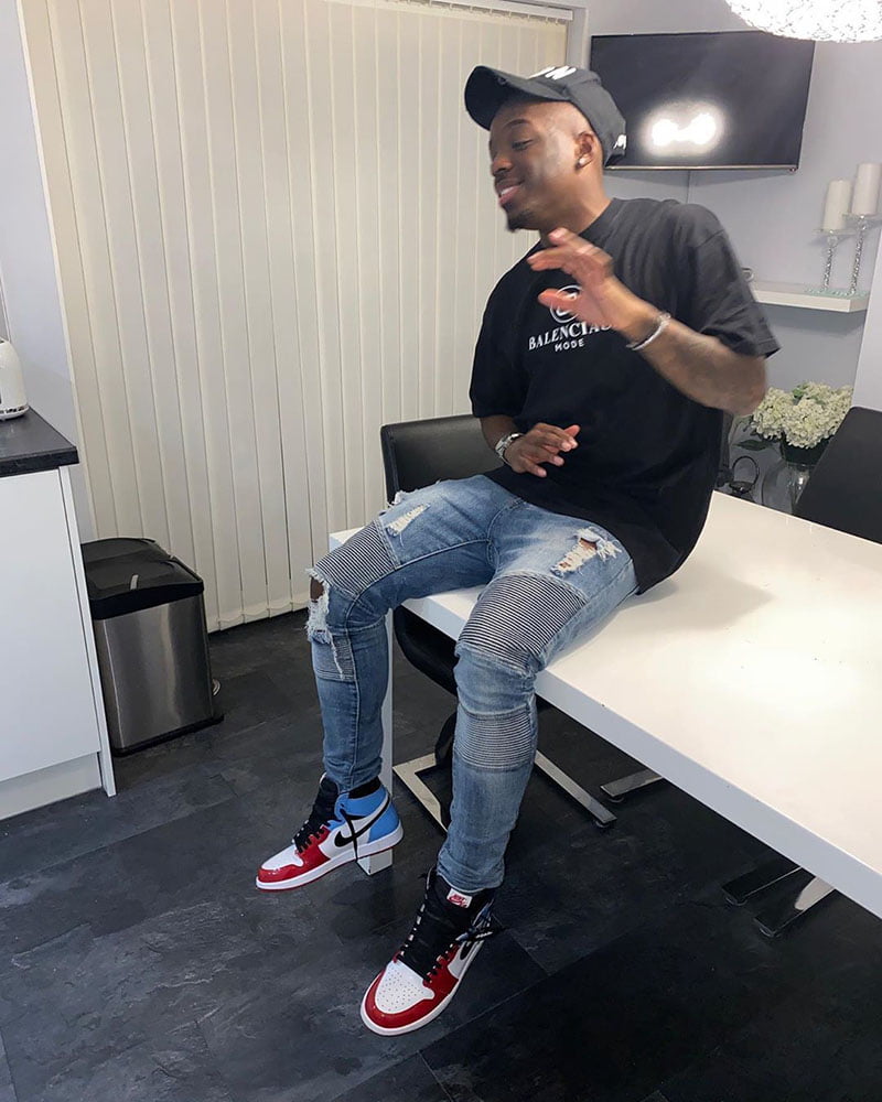 Outfit jordan hầm hố với full set đen