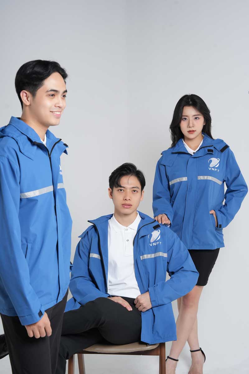 Đồng Phục VNPT Mới Nhất Ý Nghĩa & Báo Giá May Chi Tiết 5 Mẫu áo thun đồng phục VNPT polo