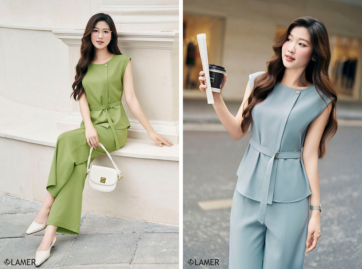 những mẫu đồ bộ công sở mới nhất