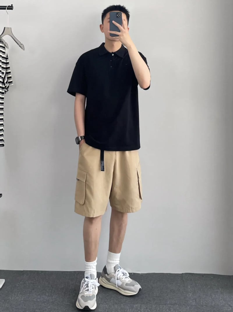 20+ Cách Phối Quần Short Với Áo Sơ Mi Nam Sành Điệu 3 Cách phối quần short với áo sơ mi nam