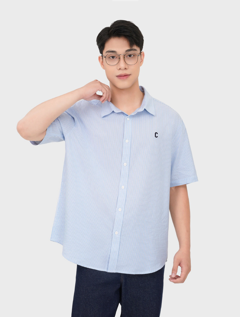 Tuyển Chọn Những Mẫu Áo Sơ Mi Nam Đẹp Nhất Hiện Nay 6 Mẫu áo sơ mi nam kẻ sọc đẹp nhất