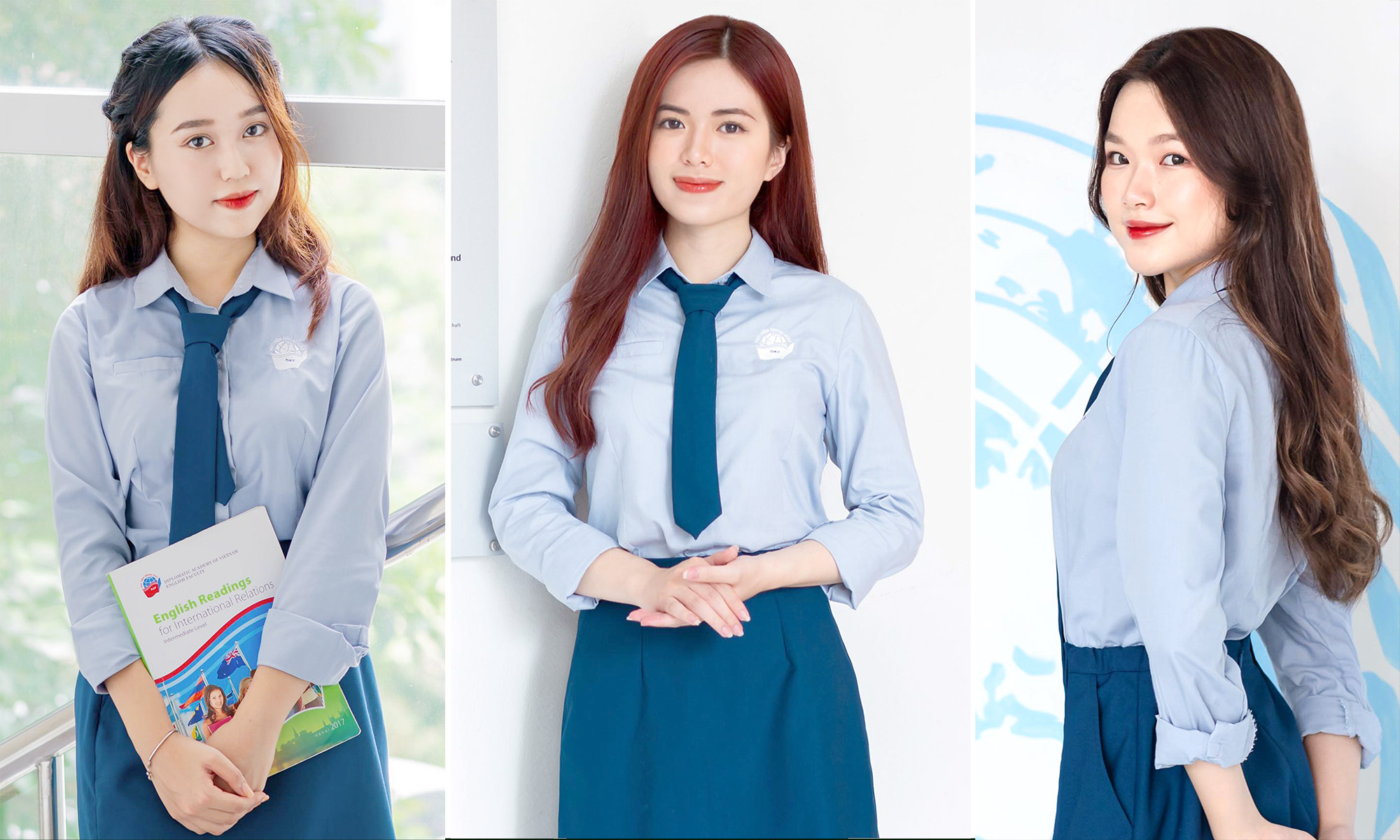 đồng phục học viện ngoại giao