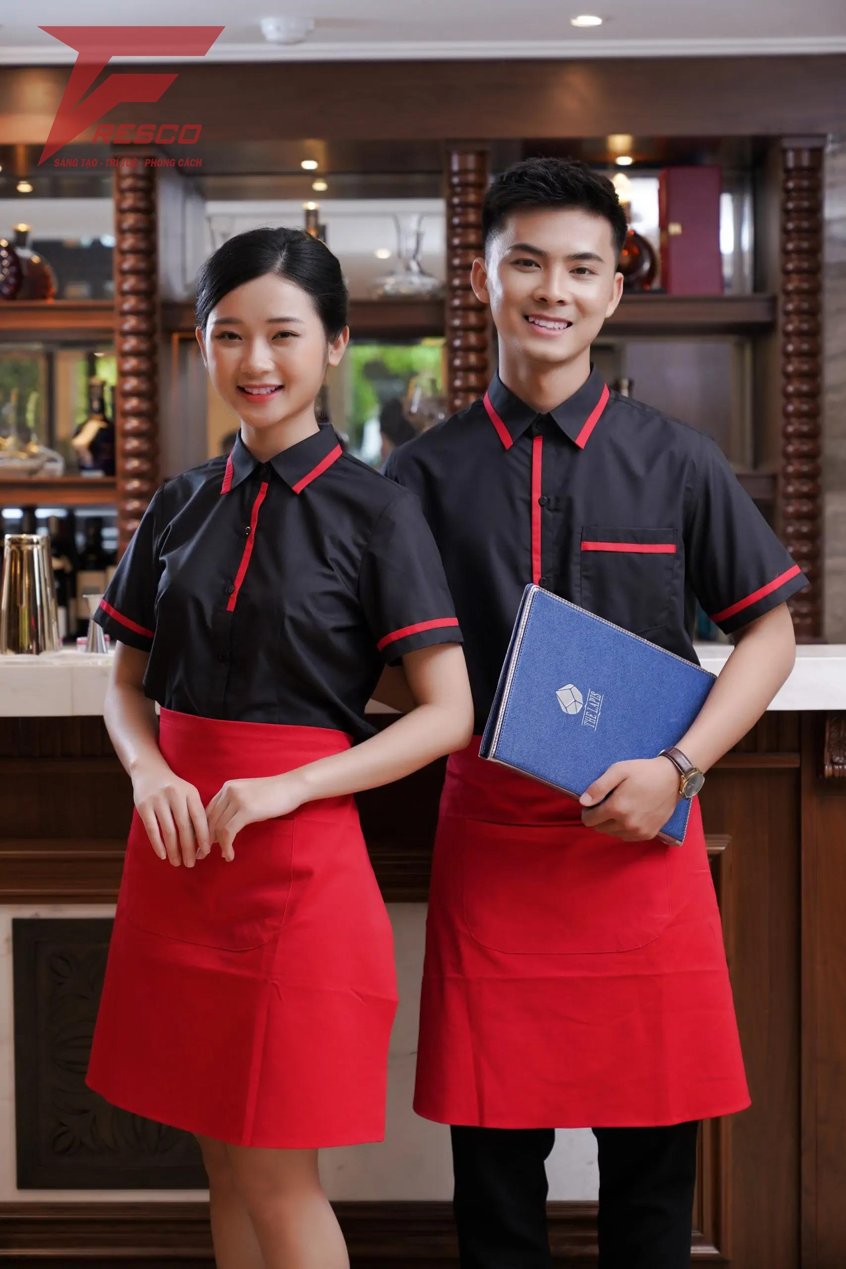 Đồng phục Dookki Bí quyết xây dựng thương hiệu F&B 4 Chất liệu may đồng phục Dookki