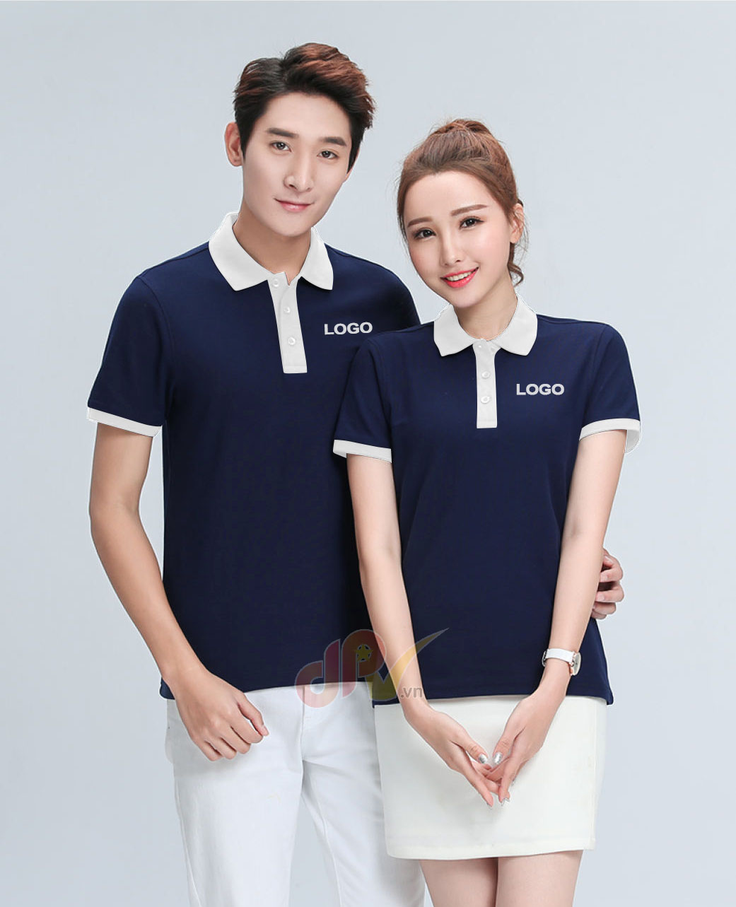 99+ Mẫu Áo Lớp Màu Xanh Đen Đẹp, Độc Lạ & Báo Giá 5 Áo lớp màu xanh đen phối trắng