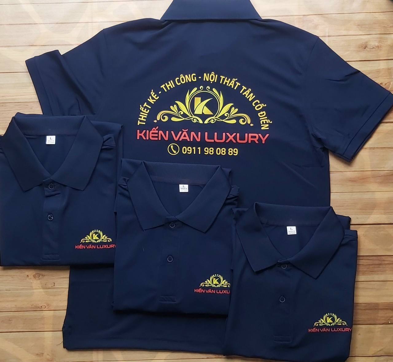 In áo thun đồng phục số lượng ít