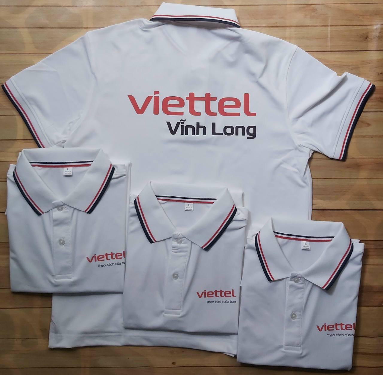 Xưởng may áo thun đồng phục số lượng ít